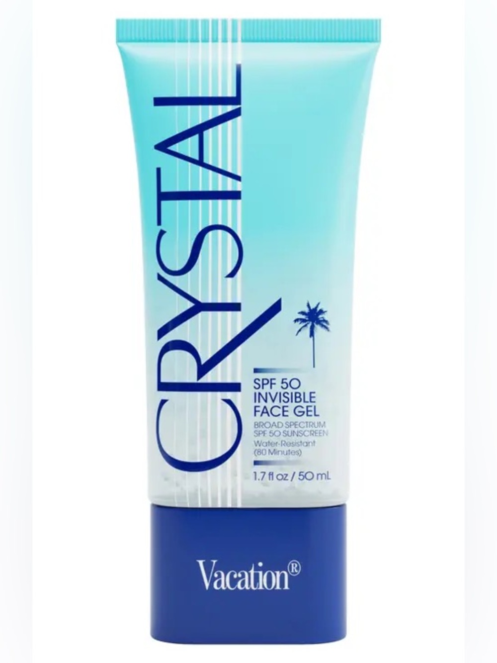 Vacation Crystal SPF50  Invisible Face Gel